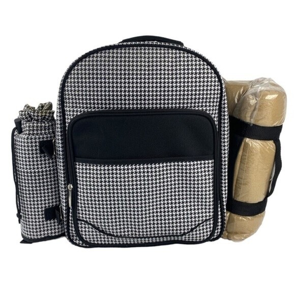 Picnic at Ascot Picnic Backpack with removable blanket for four - Picture 1 of 10